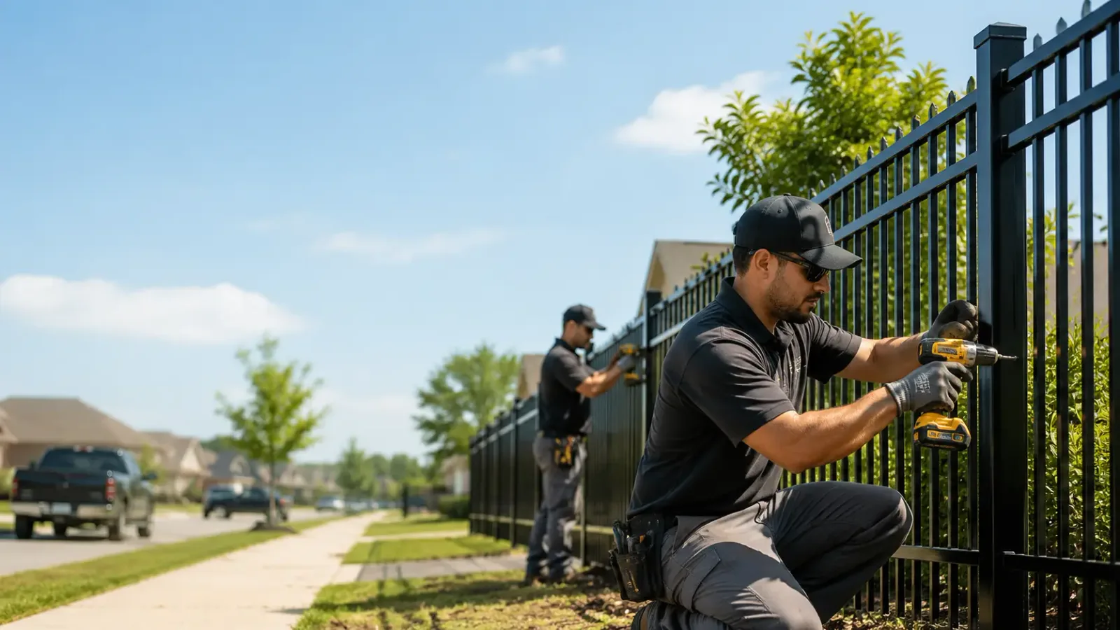 Metal Fence Installation in Santa Clara, UT